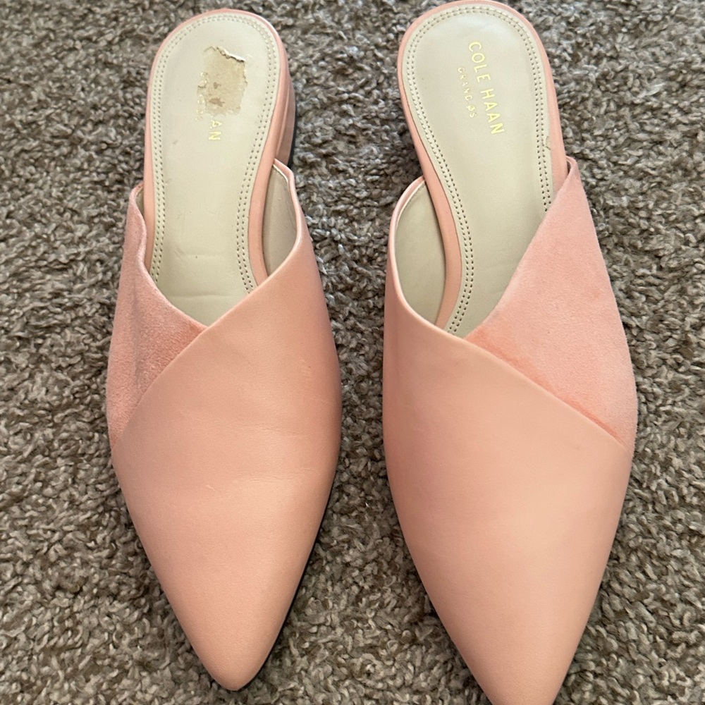 Cole Haan Women's Blush Pink Mules
